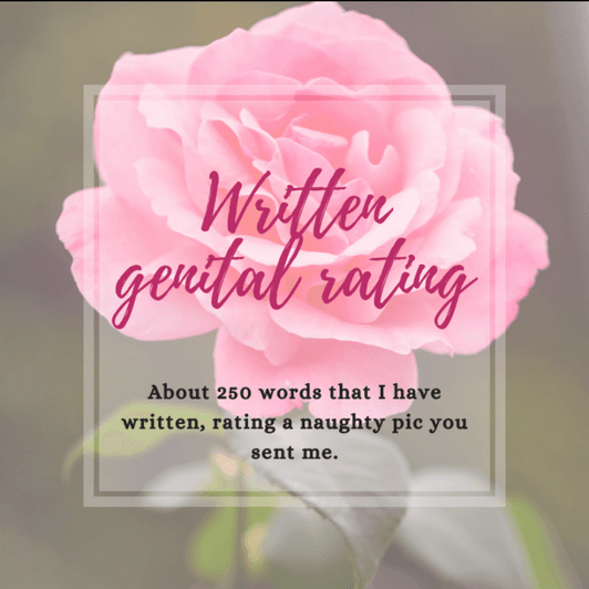 Written genital rating