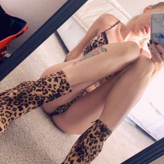Leopard Thong Panties