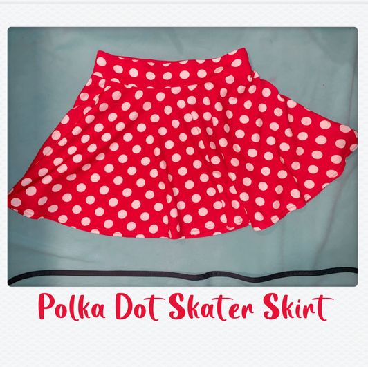 Urban CoCo Polka Dot Sissy Skater skirt