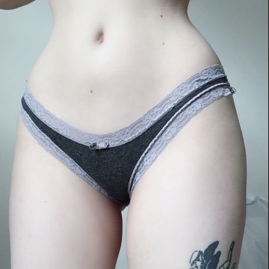 Grey panties