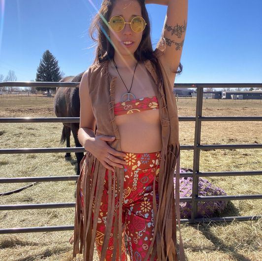 70s outfit Hippie Costume