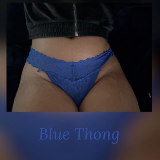 Blue Thong