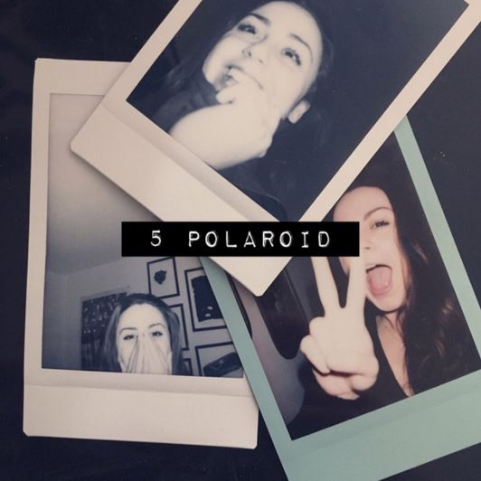 3 Premade Polaroids