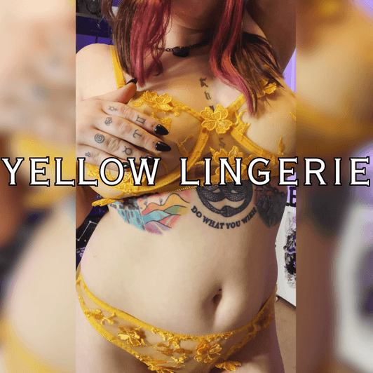 Yellow Lingerie