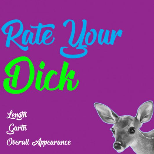Rate Your Dick!