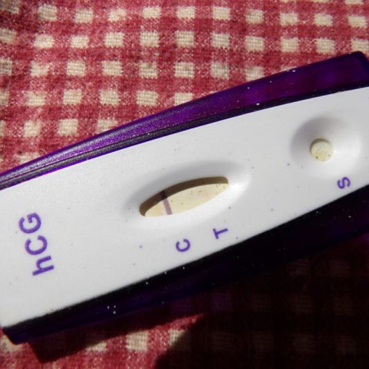 Pregnancy Test POSITIVE