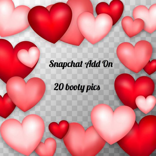 Snapchat: 20 booty pics