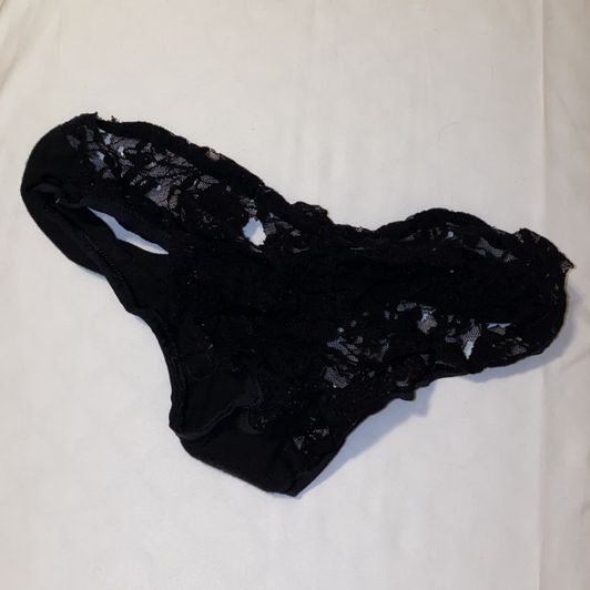 Black Lacey panties