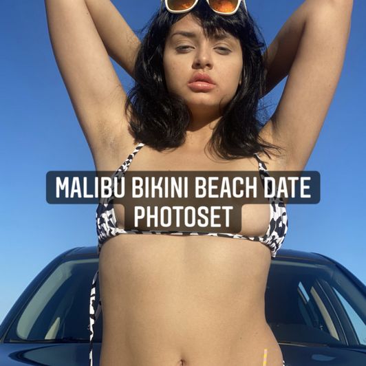Malibu beach date photoset