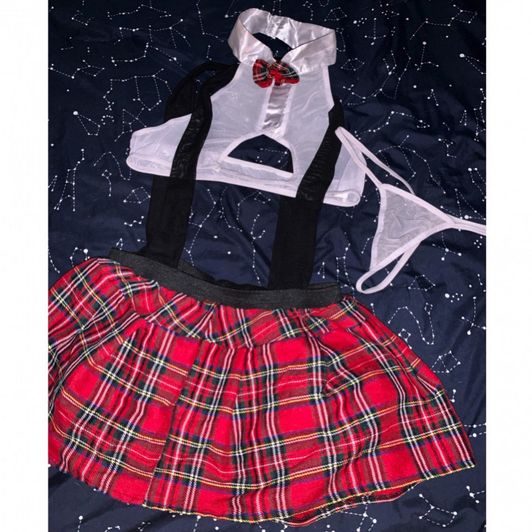 School Girl Outfit Lingerie Set