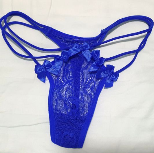 Sexy Lacey Blue G String