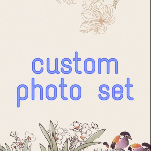 10 Custom Photo Set
