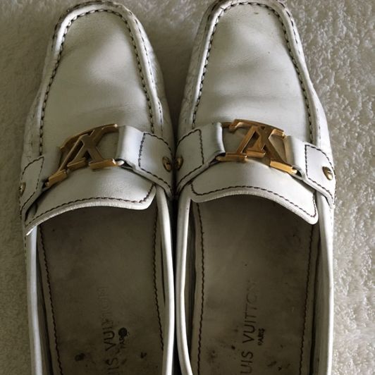 Louis Vuitton Loafers Used and Worn 10
