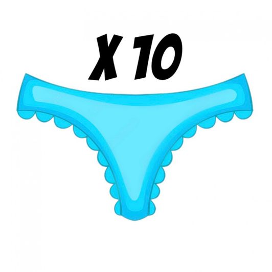 Mystery Bundle of 10 Panties