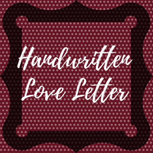 Handwritten Love Letter