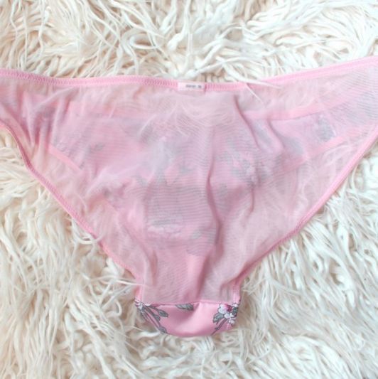 Pink Floral Panties