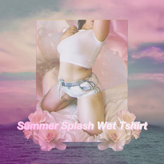 Summer Splash Wet Tshirt