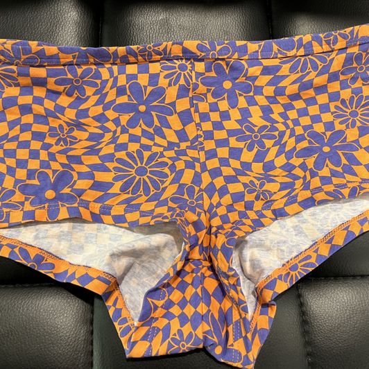Cotton Orange and Purple Panties