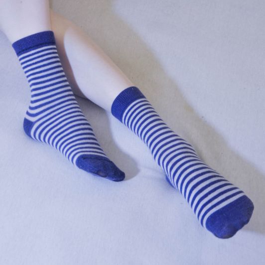 Old sailor stripe socks