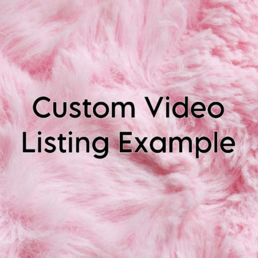 Custom Video Example