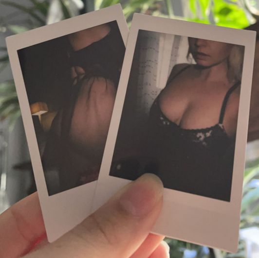 Babydoll Cami Polaroid Set