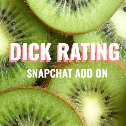 Snapchat Dick Rating