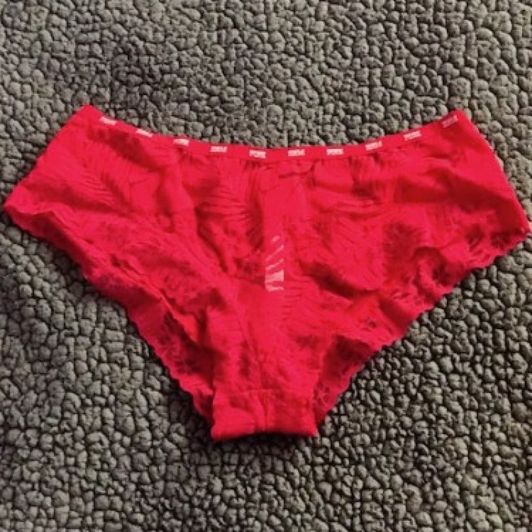 Red Lace Panty