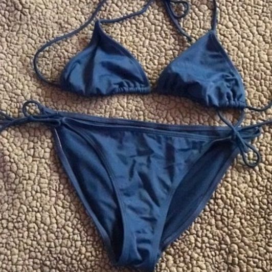 Dark Blue Bikini