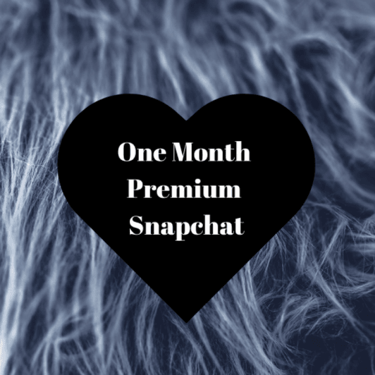 Premium Snap Subscription for One Month