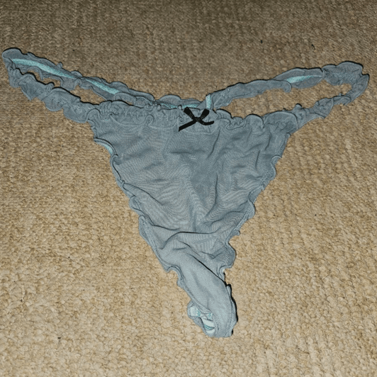 MY SEXY WORN SUPER STRETCHY THONG