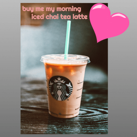 Buy My Morning Latte