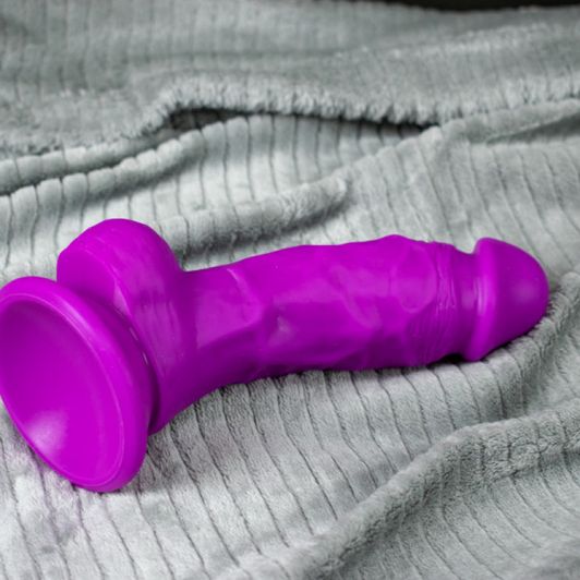 Used purple dildo