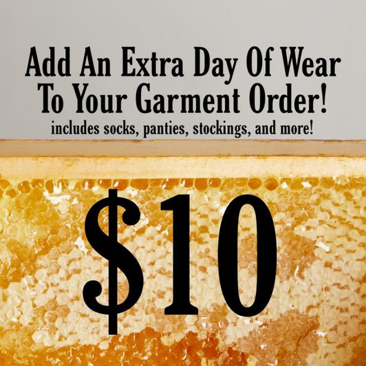 Add A Day Of Wear To Your Item