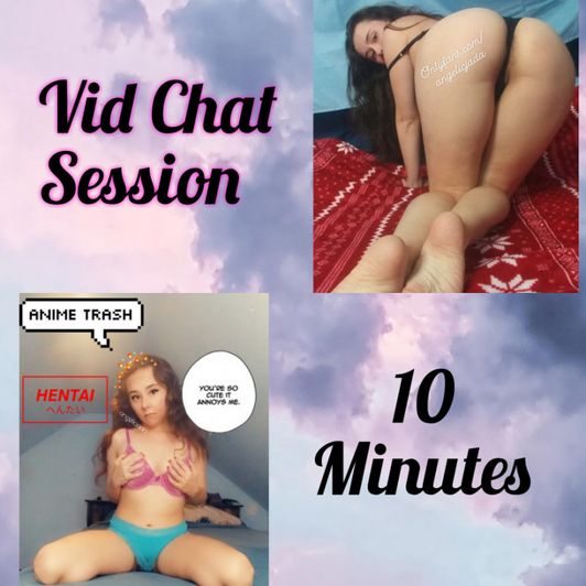 10 minute Video Chat Session