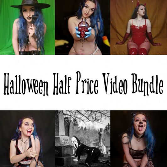 Halloween Half Price Video Bundle