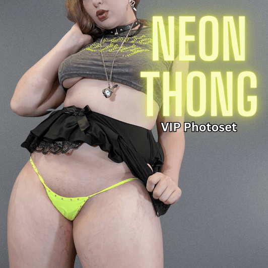 Neon Thong VIP Photoset