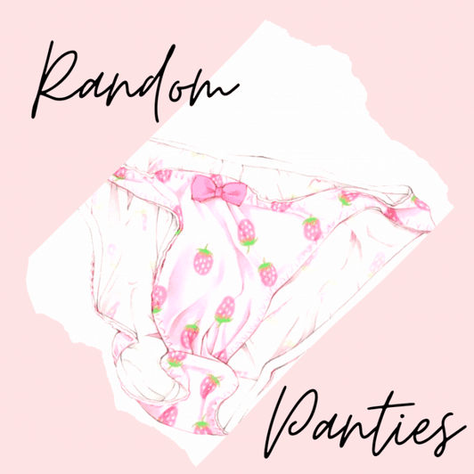 Random worn panties