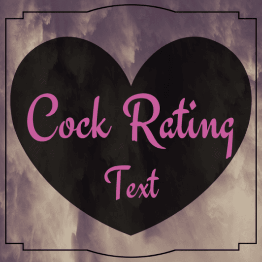 Rate Your Cock With Text