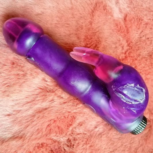 Very used rabbit sex toy