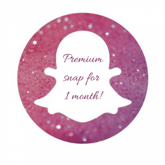 Premium Snapchat for 1 month!