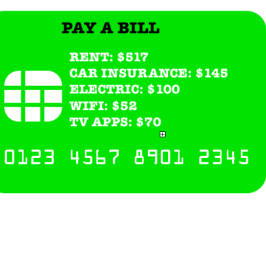 Help pay my bills