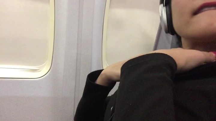 Airplane: Boobs in Seat