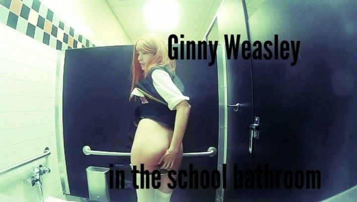 ginny in the school bathroom