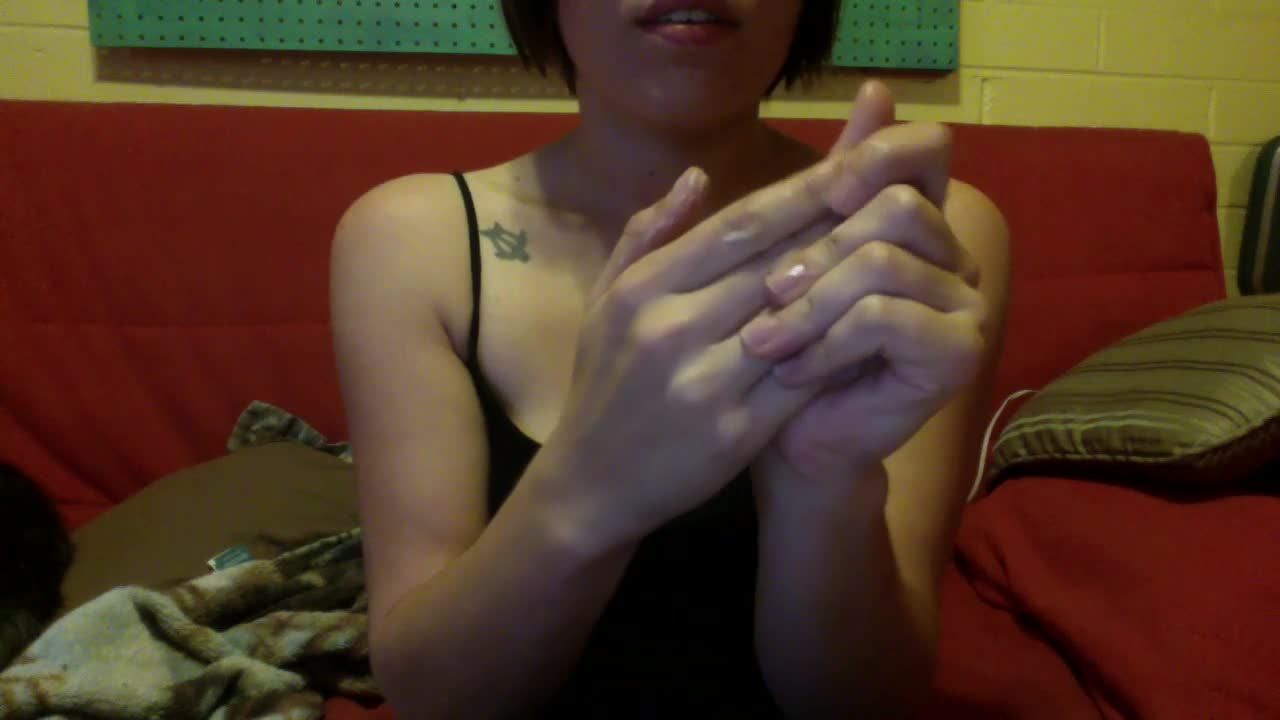 Lotioning My Hands
