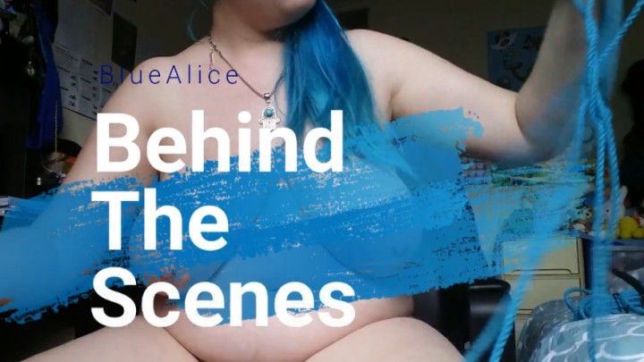 Behind The Scenes of Alice's Tied Orgasm