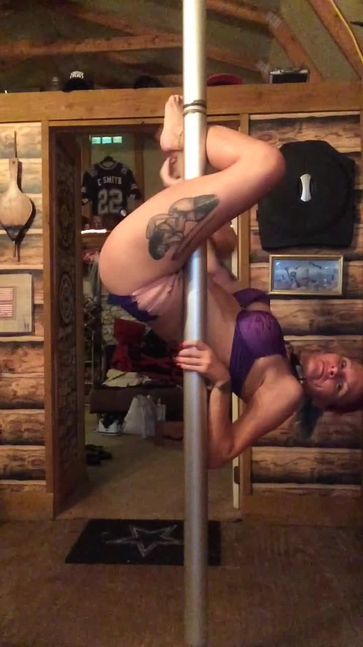 Some more fun on the pole
