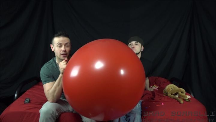 Blowing up a Giant Red Balloon