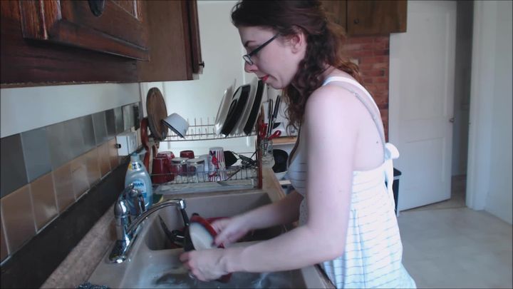 Sammy Does the Dishes