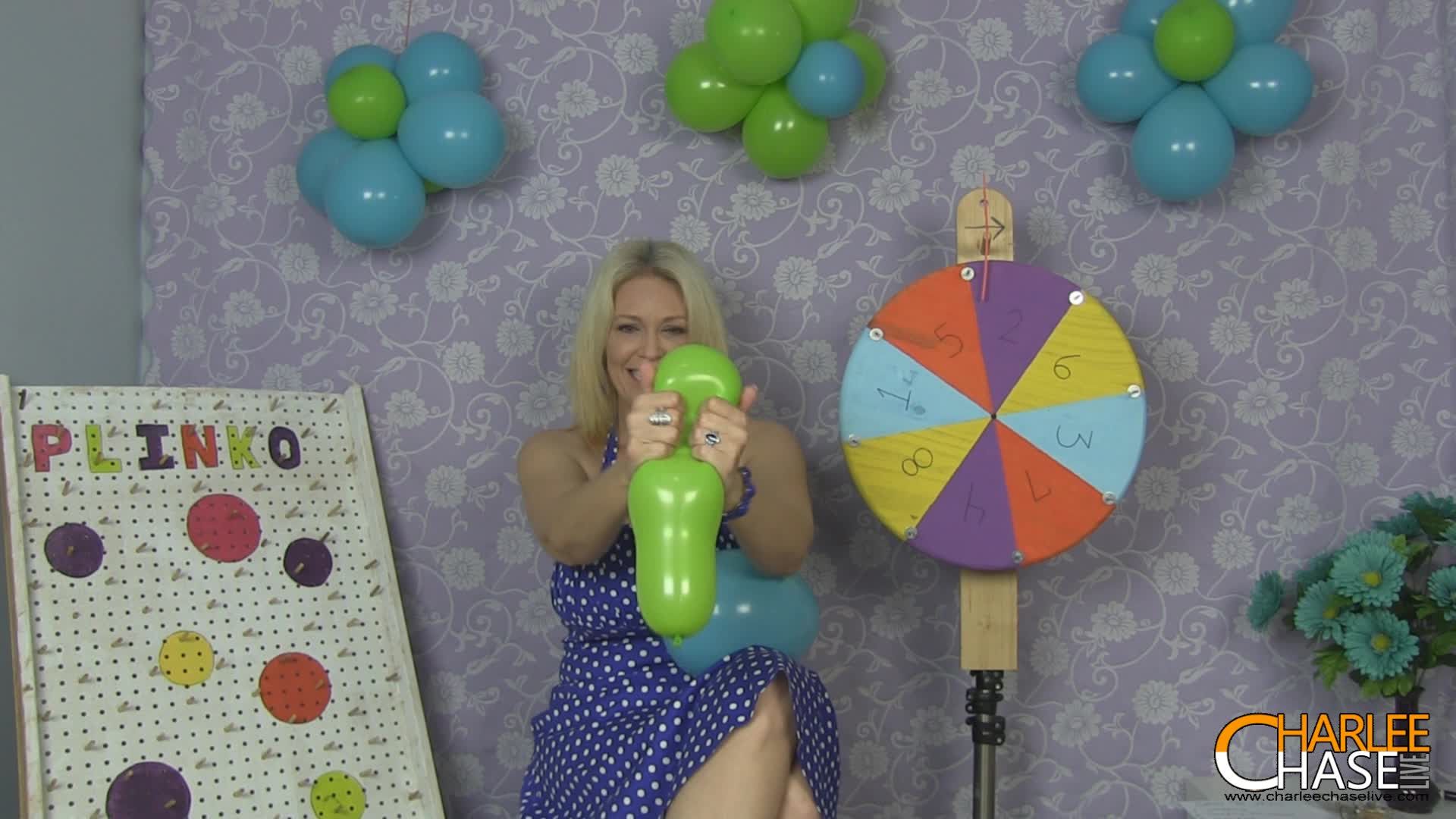 Charlee Spin to Win Balloon Popping