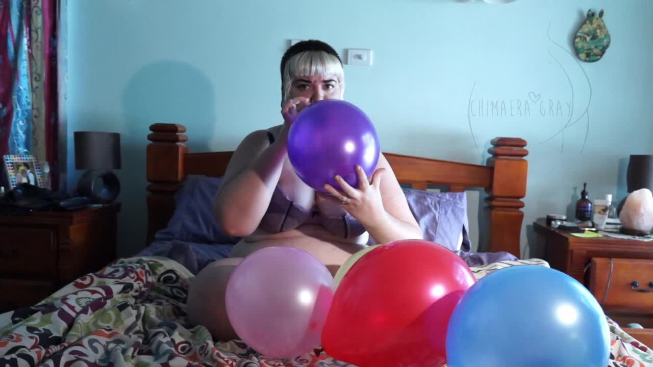 Chimaera Blows Up Balloons